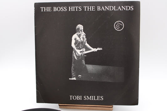 Bruce Springsteen & ESB BOSS HITS THE 'BANDLANDS' TOBI SMILES - MISSPELLED Vinyl Bootleg