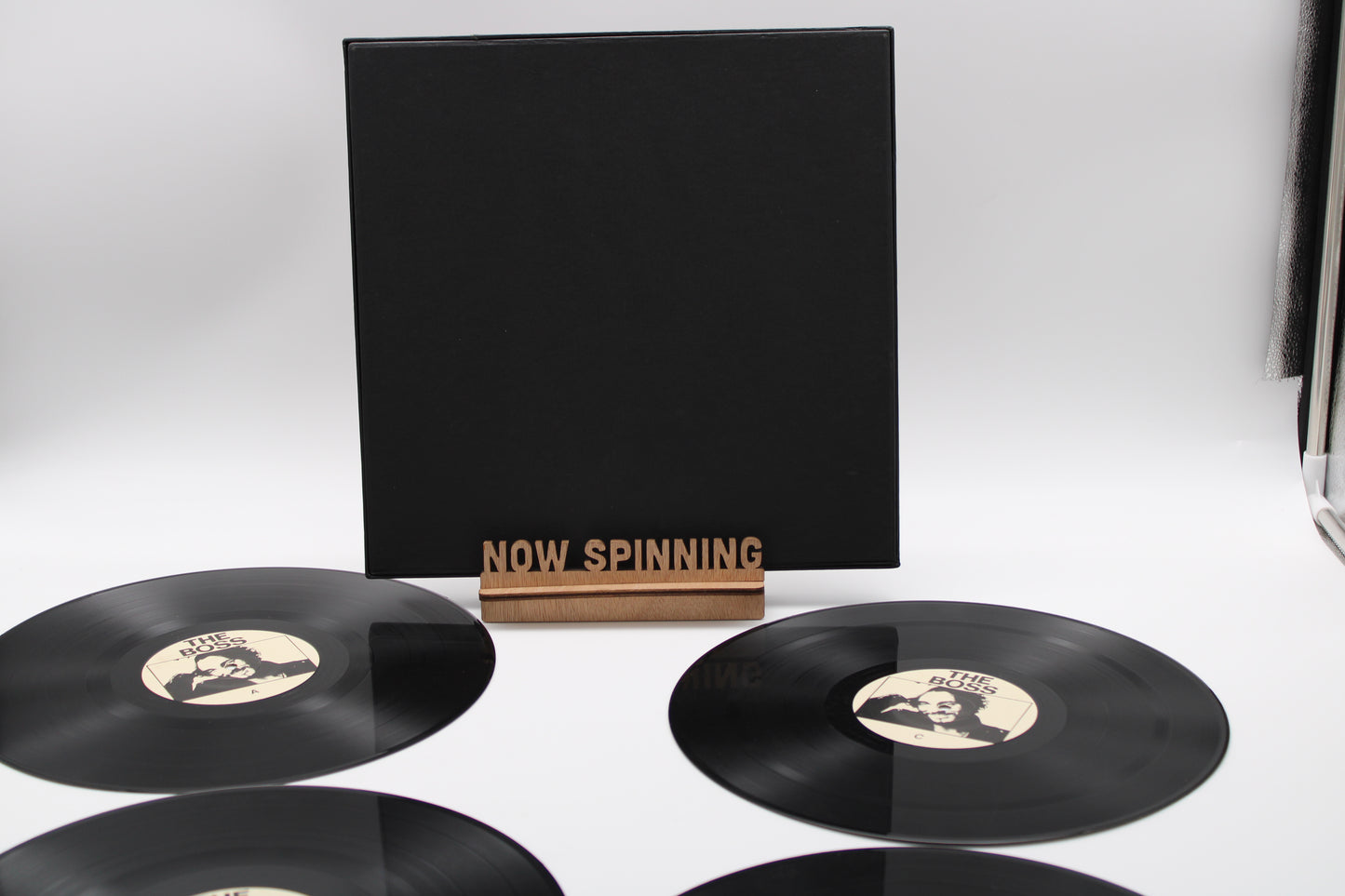 Bruce Springsteen & ESB - HE'S THE BOSS - 4 LP VINYL BOX SET - Near Mint, EX Sound Quality