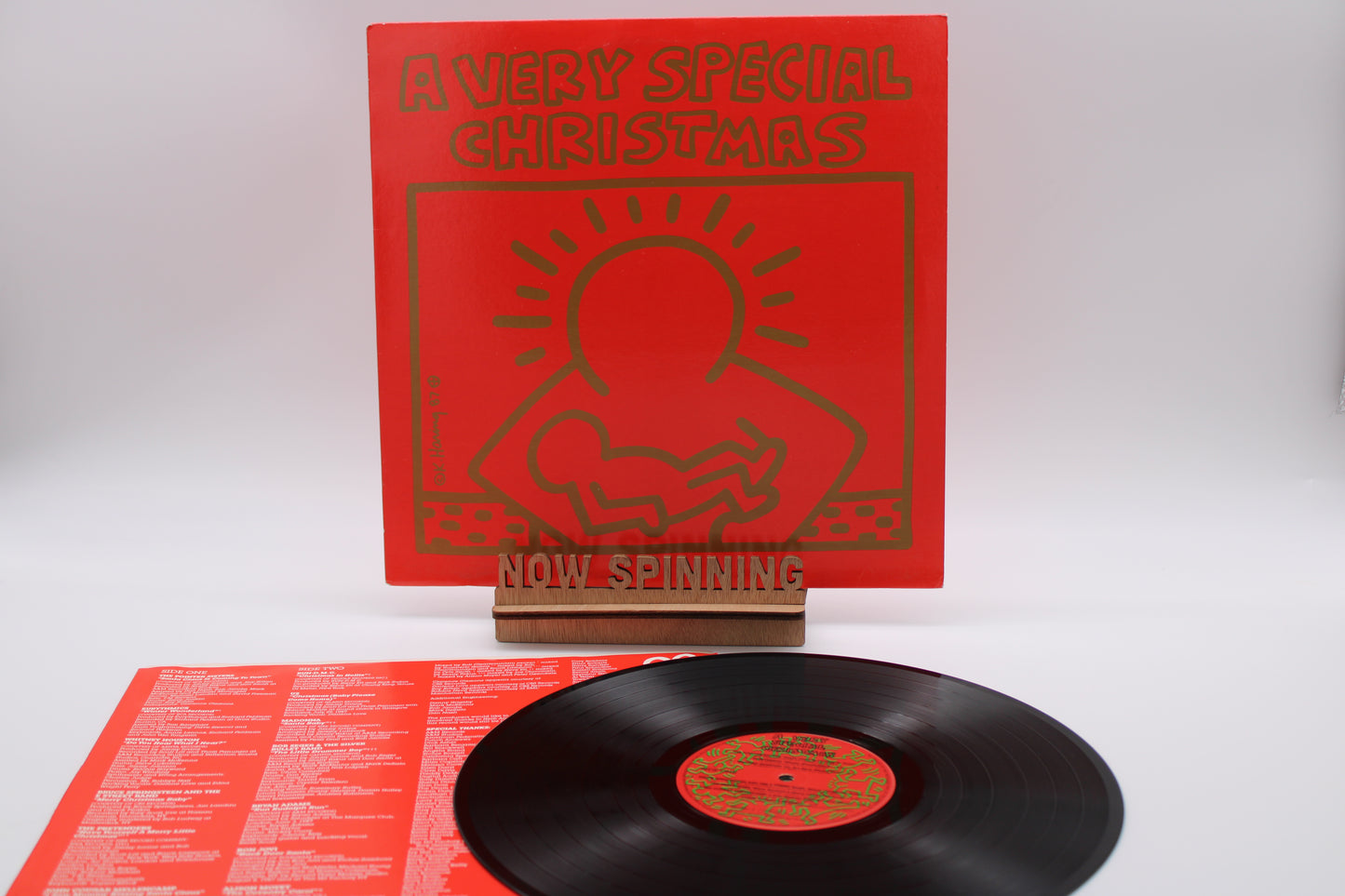 A Very Special Christmas, German Import Vinyl 1987 Near Mint collectible Merry Christmas Baby!