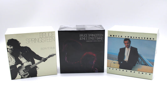 Bruce Springsteen - JAPAN 2023 SONY CDs- BORN TO RUN, TUNNEL OF LOVE, HAMMERSMITH - 3 PROMO BOX SETS
