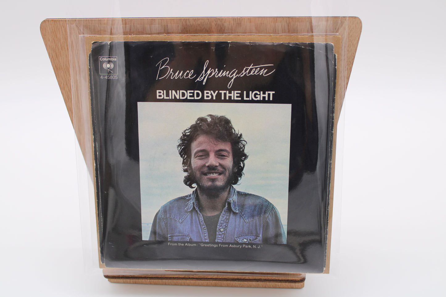 Bruce Springsteen - Blinded By The Light - Columbia 45 record (NM) with Picture Sleeve (VG)