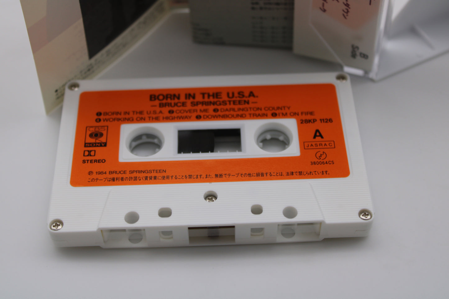 Bruce Springsteen Original 1984 Japan Tape - Near Mint - Born In The USA