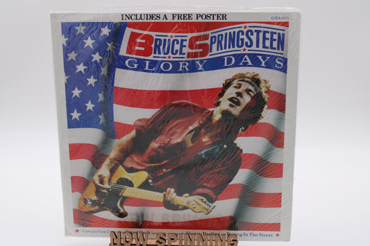 Bruce Springsteen & The E Street Band - Vinyl - Glory Days, Racing In The Street - SEALED 1985 w/poster