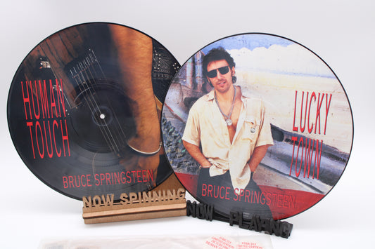 Bruce Springsteen - Picture Vinyl 12" - Human Touch & Lucky Town - Imported Collectibles