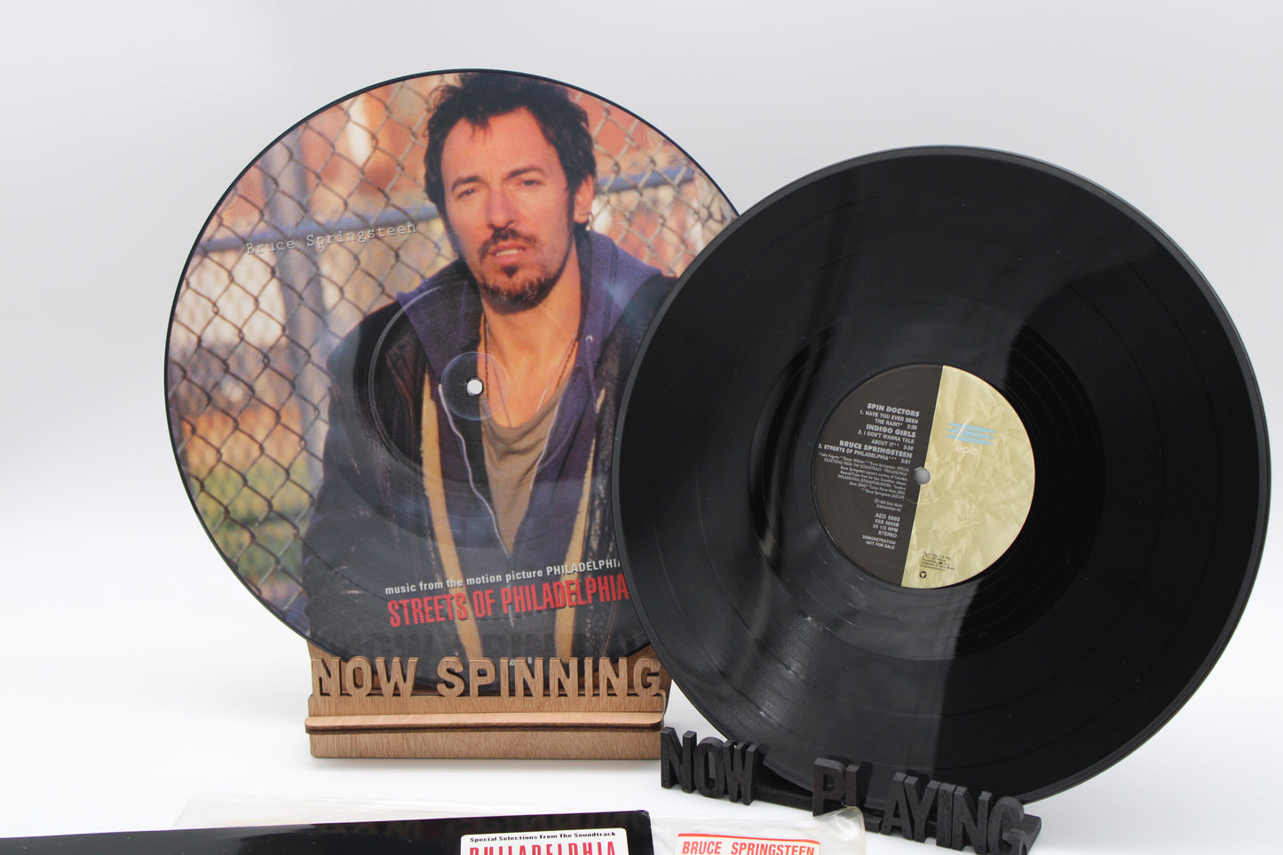 Bruce Springsteen - Streets of Philadelphia - Two Vinyl Records - near mint collectibles