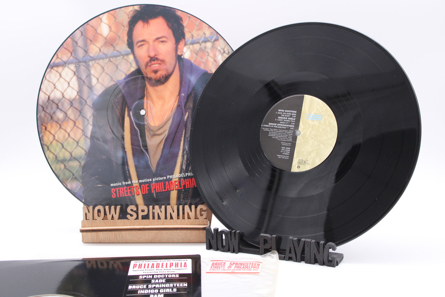 Bruce Springsteen - Streets of Philadelphia - Two Vinyl Records - near mint collectibles