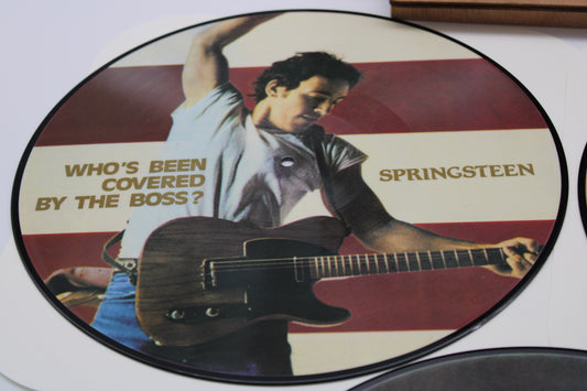 Bruce Springsteen "Who's Been Covered By The Boss?" 7" Picture Vinyl BLV 3 Record Set