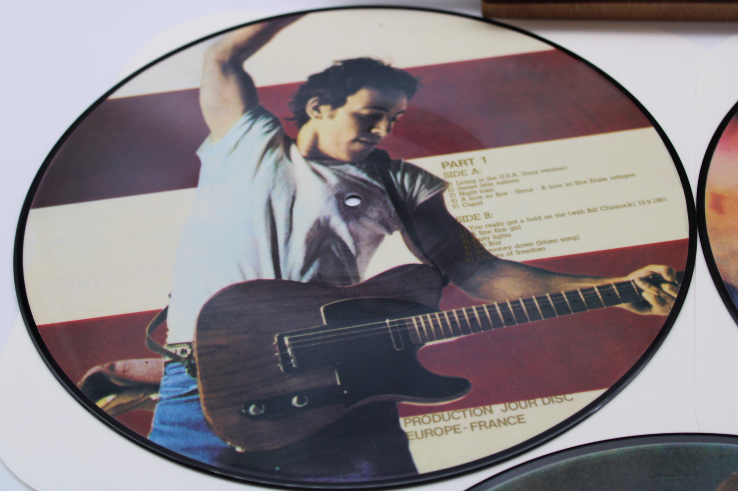 Bruce Springsteen "Who's Been Covered By The Boss?" 7" Picture Vinyl BLV 3 Record Set