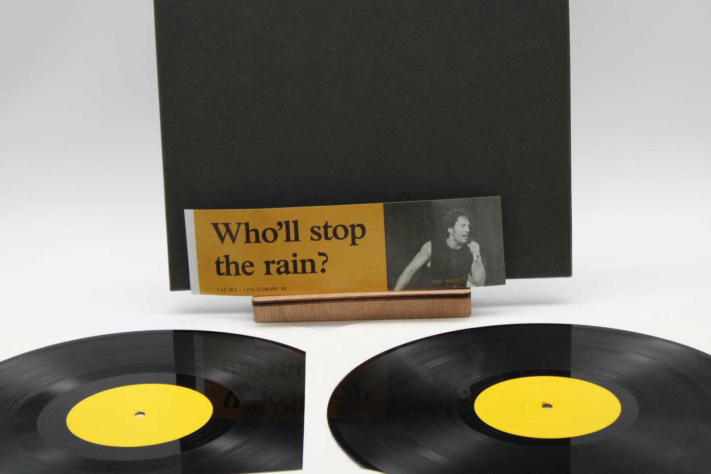 Bruce Springsteen "Who'll Stop The Rain?" Vinyl Box Set - unofficial 5LPs Munich Concert 1988