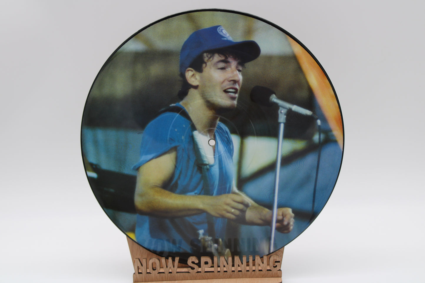 Bruce Springsteen Unofficial Vinyl Interview Picture Disc with Bruce Springsteen & Clarence Clemons Near Mint