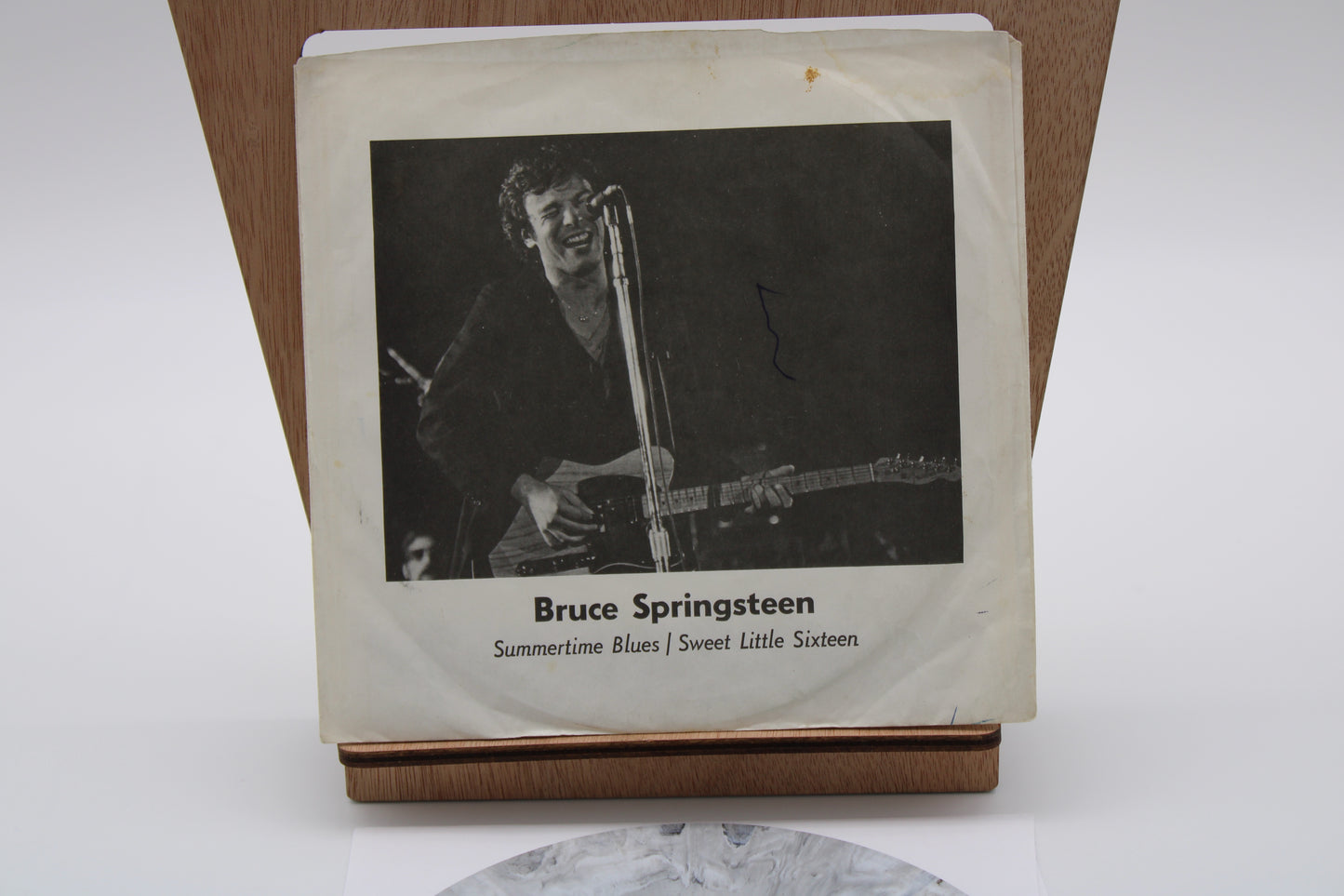 Bruce Springsteen 7" Unofficial Vinyl - Summertime Blues & Sweet Little Sixteen with Picture Sleeve