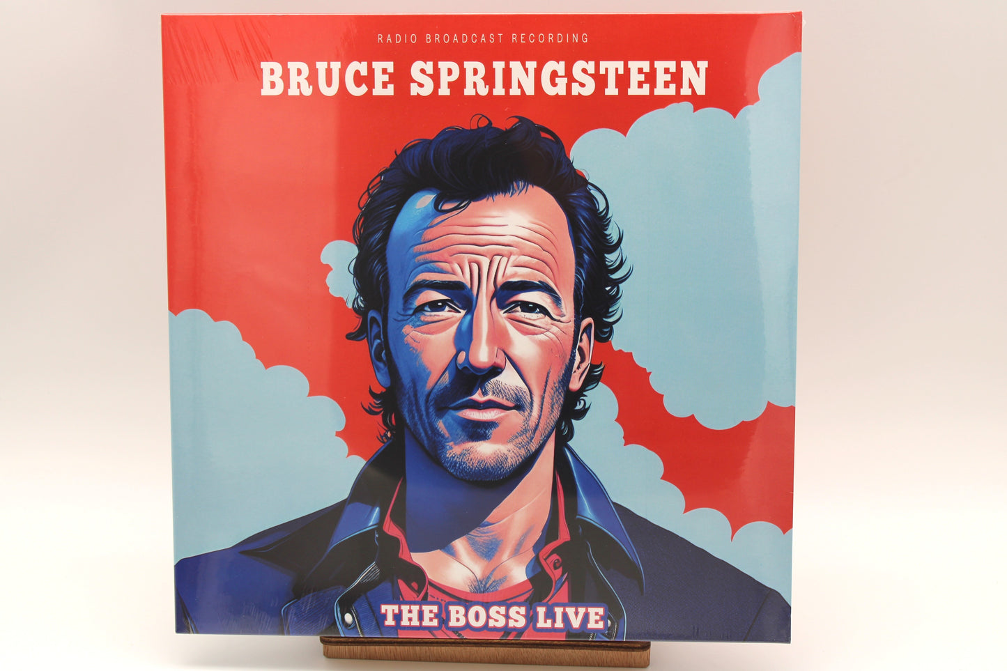 Bruce Springsteen SEALED "The Boss Live" Clear Unofficial Vinyl LP 12" New Sealed 2024 release