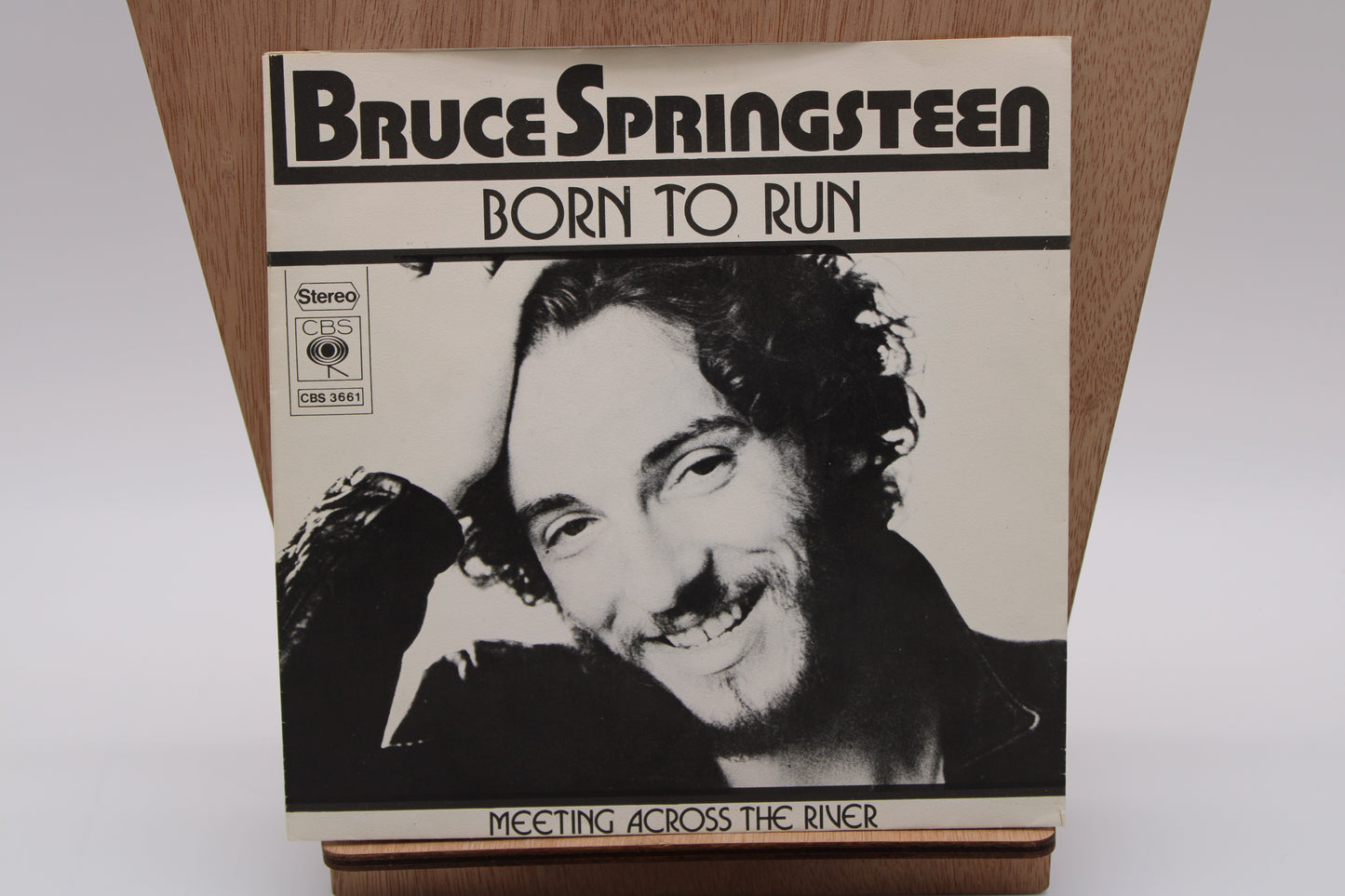 Bruce Springsteen Born to Run - Rare  45 record 1975 with Picture Sleeve - Europe/Holland