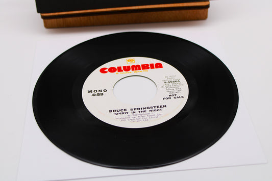 Bruce Springsteen "SPIRIT IN THE NIGHT" 45/7" Record - Santa Maria Rare Variant DEMO PROMO