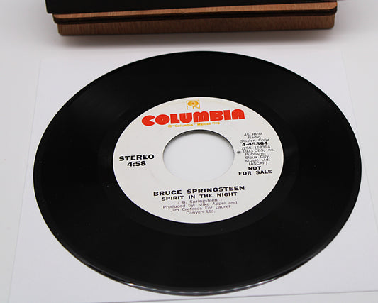 Bruce Springsteen "SPIRIT IN THE NIGHT" 45/7" Record - Santa Maria Rare Variant DEMO PROMO
