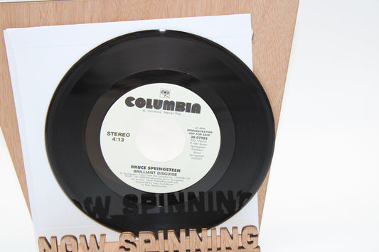 Bruce Springsteen - 45 Record - Brilliant Disguise 1987 Demonstration Not For Sale vinyl Release