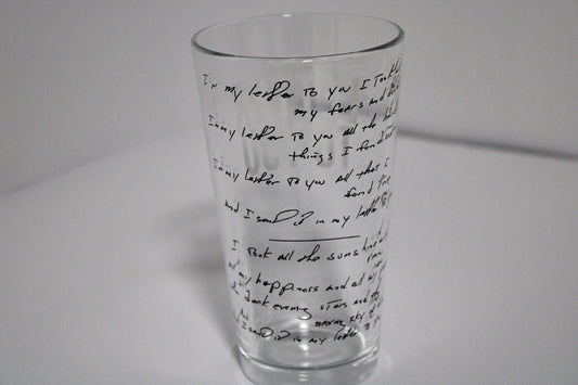 BRUCE SPRINGSTEEN - LETTER TO YOU – Brand New in Box - 16oz. Pint Glass – Official Thrill Hill