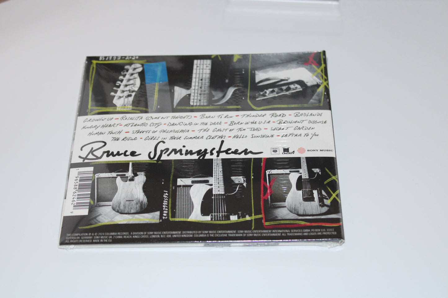 Bruce Springsteen - Best of Collection 2024 - Europe Import, Atlantic Blue color Vinyl + CD + Ltd Ed Print