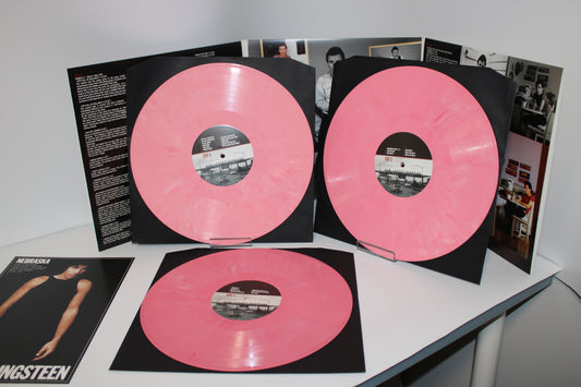 Bruce Springsteen "How Nebraska Was Born" 3LPs Vinyl Marbled Pink #335 Ltd. Edition BLV - Near Mint