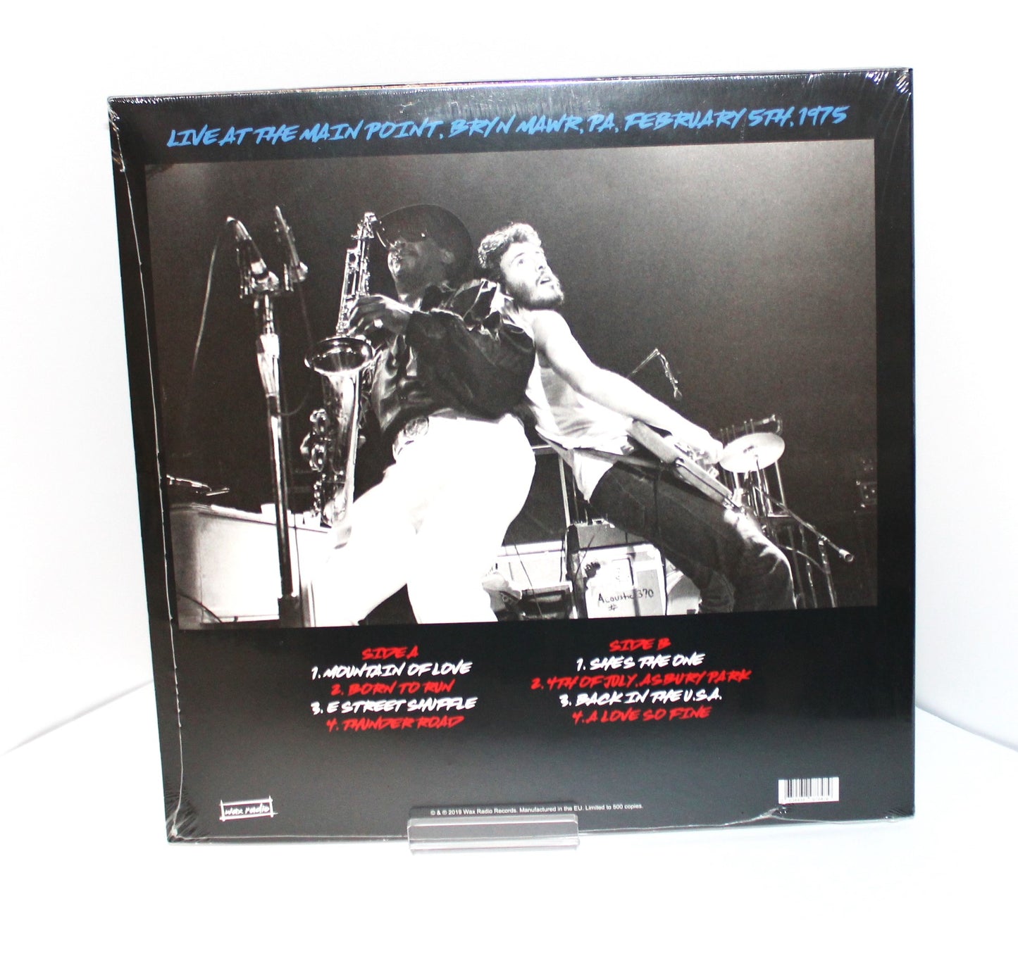 Bruce Springsteen SEALED "Live At The Main Point" 1975 - Sealed bootleg Vinyl