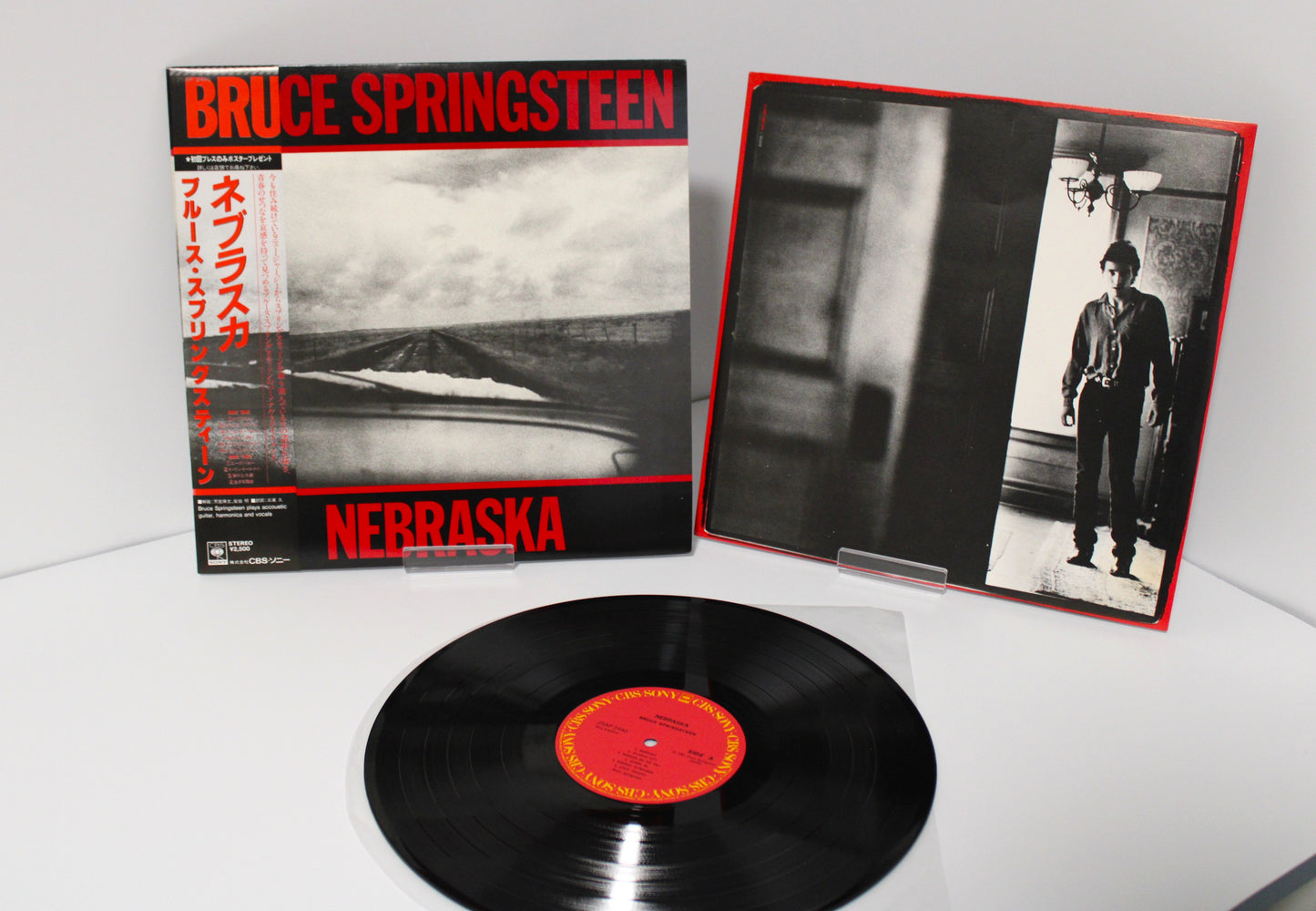 Bruce Springsteen NEBRASKA = ネブラ JAPAN Vinyl Record - Original - Near Mint w/OBI