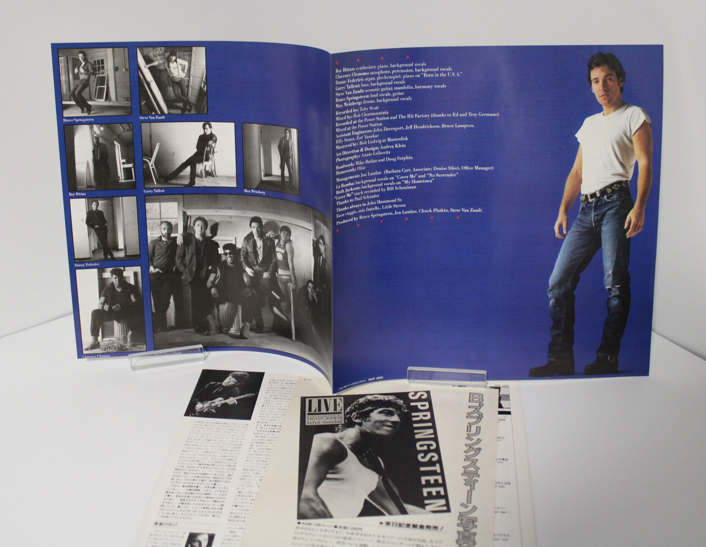 Bruce Springsteen BORN IN THE USA JAPAN Vinyl Record - Original - Near Mint w/OBI