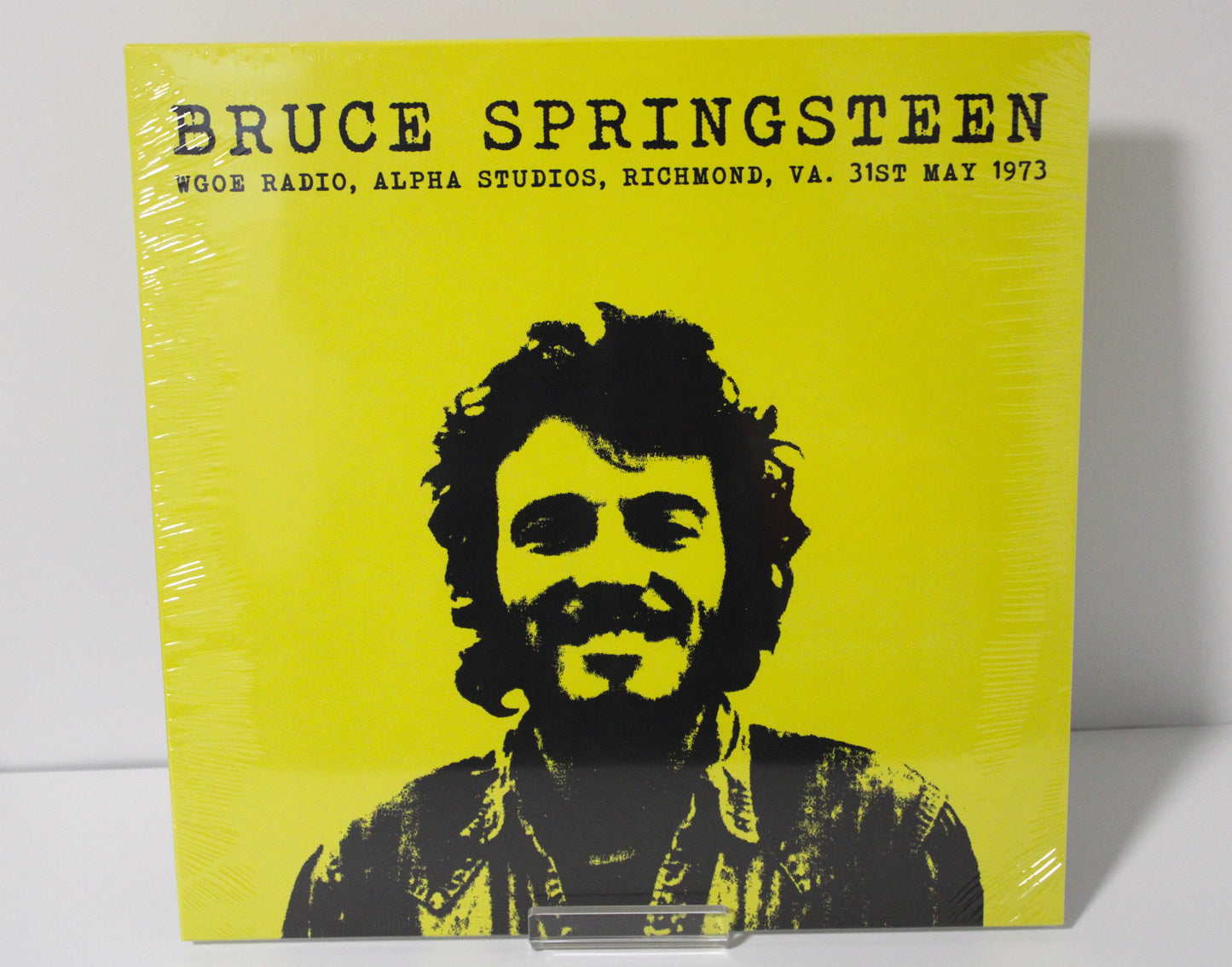 Bruce Springsteen SEALED "WGOE Radio Alpha Studios Richmond VA 1973" Bootleg Vinyl