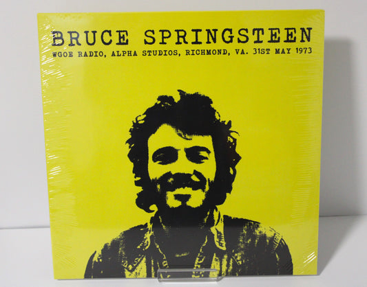 Bruce Springsteen SEALED-  WGOE Radio, Alpha Studios, Richmond VA, 1973 - Bootleg Vinyl