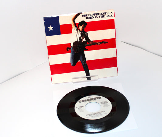Bruce Springsteen Born In The U.S.A. - picture sleeve DEMO 45 record near mint