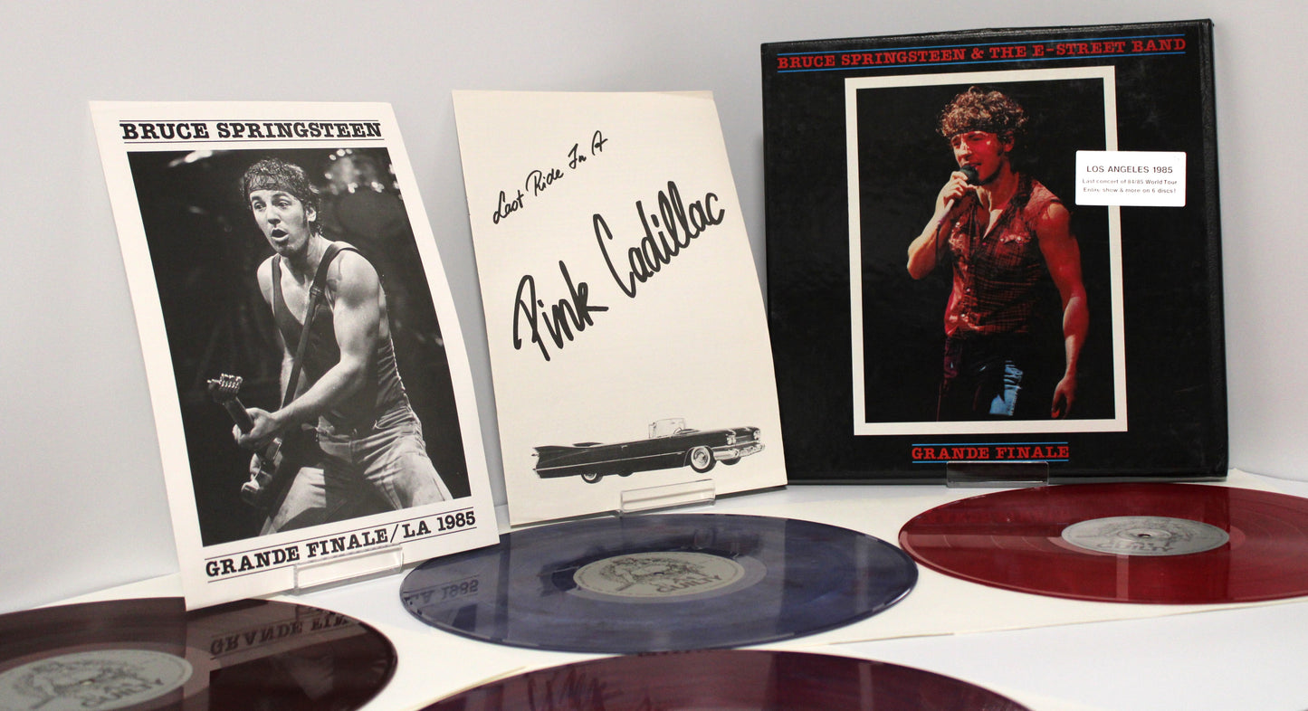 Bruce Springsteen "GRANDE FINALE" 6 LPs Entire Show in LA - BLV - Complete Box Set