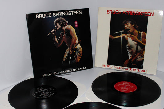 Bruce Springsteen - SECOND DAY AT CASTLE HALL JAPAN VOL. 1 & VOL. 2 - Unofficial Vinyl 4 LPs