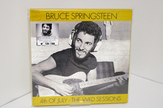 Bruce Springsteen "4th Of July - The Wild Sessions" 4 LP Unofficial Vinyl Records - Box Set - Limited Edition