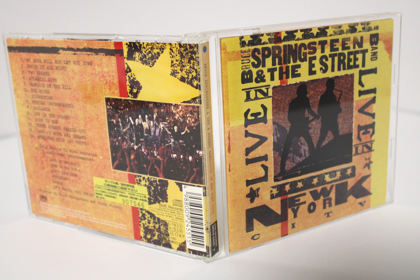 Bruce Springsteen & ESB JAPAN PROMO "Live In New York City" 2001  CD/Japan Promo Numbered