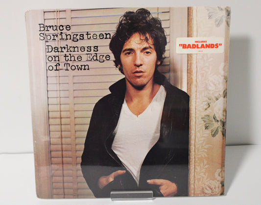 Bruce Springsteen -SEALED - Darkness on the Edge of Town - 1978 Sealed Vinyl w/ red letter Badlands Hype Sticker -