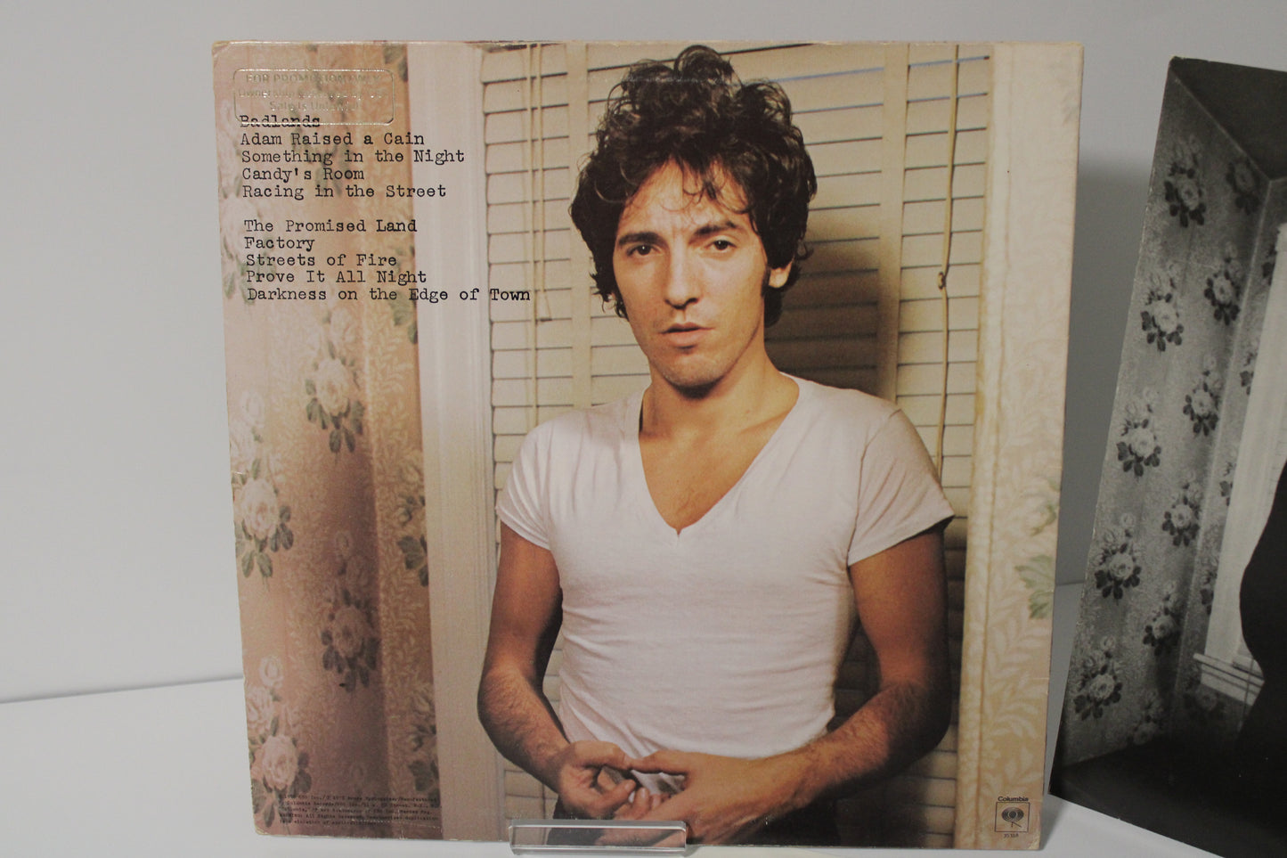 Bruce Springsteen - Darkness on the Edge of Town - DEMO GOLD STAMP - 1978 Vinyl LP