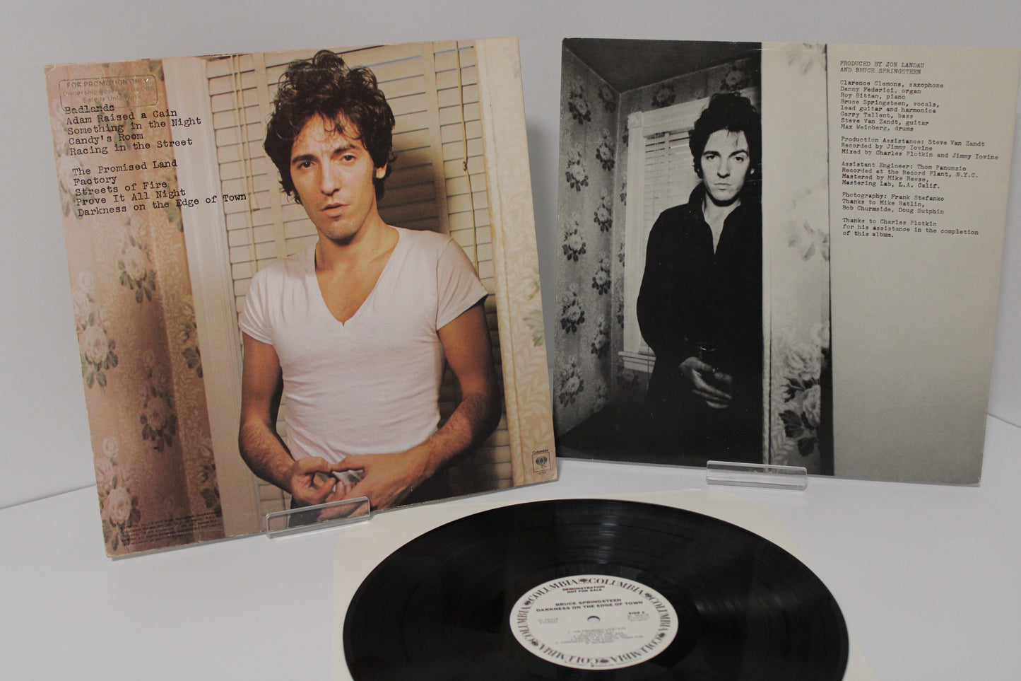 Bruce Springsteen - Darkness on the Edge of Town - DEMO GOLD STAMP - 1978 Vinyl LP