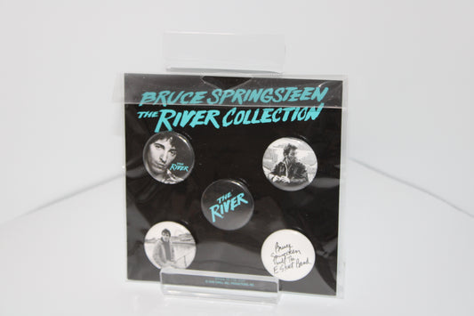 Bruce Springsteen - The River 2016 Concert Tour Memorabilia SEALED PIN/BADGES - Thrill Hill