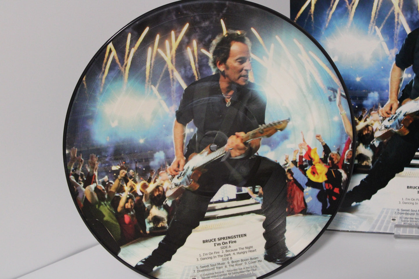 Bruce Springsteen - I'm On Fire - 12" LP - Picture Vinyl, Limited Edition, Columbia Records - Fan Club Edition