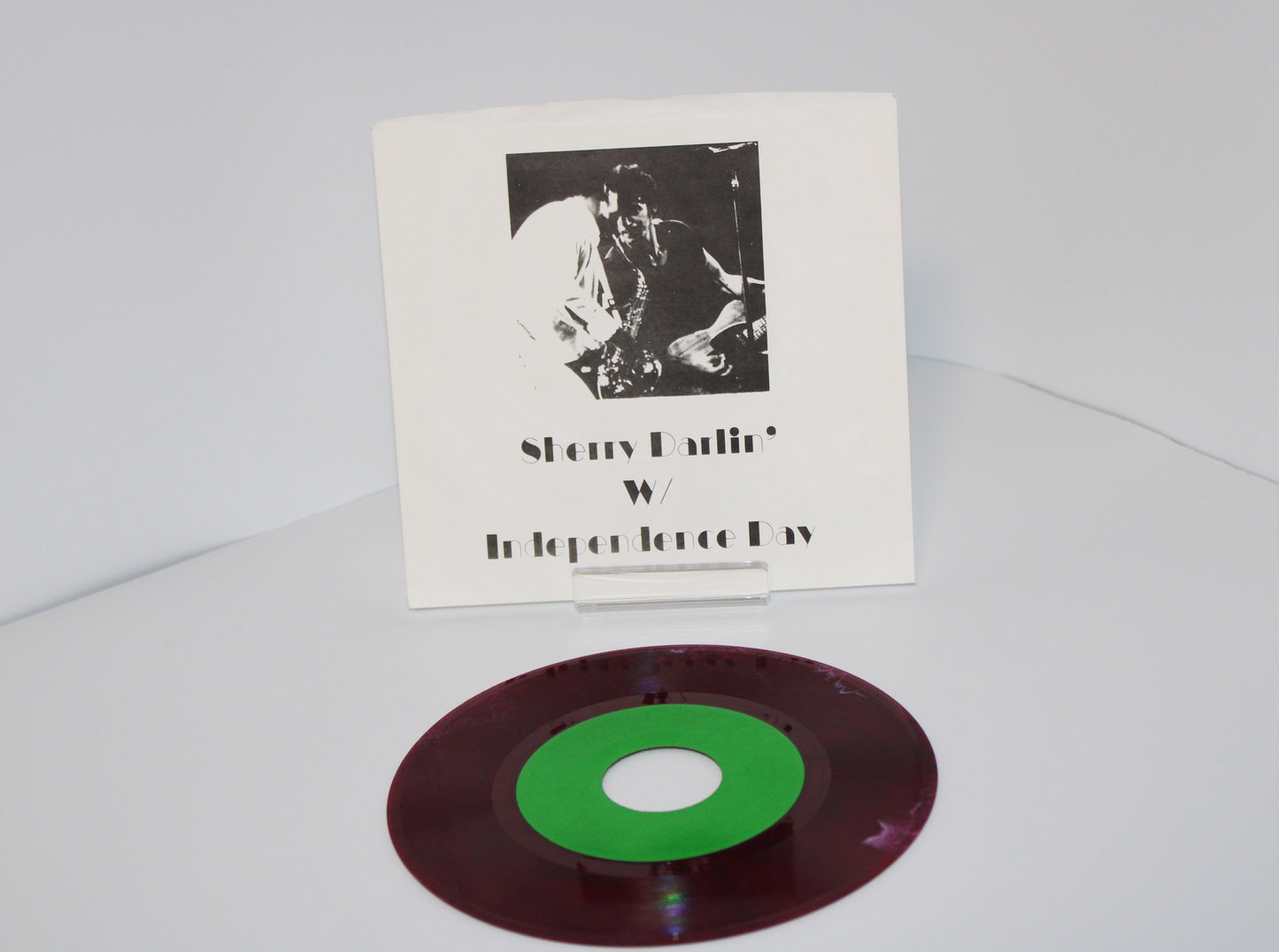 Bruce Springsteen - Sherry Darlin' & Independence Day - 7" Red Color Bootleg Vinyl 45 - red