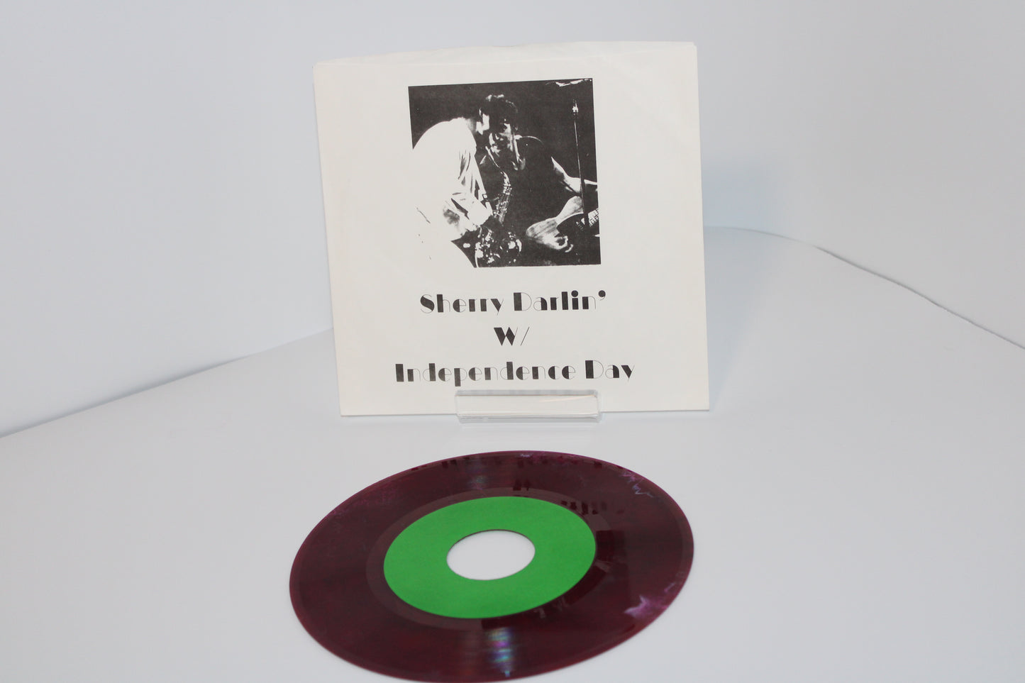 Bruce Springsteen - Sherry Darlin' & Independence Day - 7" Red Color Bootleg Vinyl 45 - red