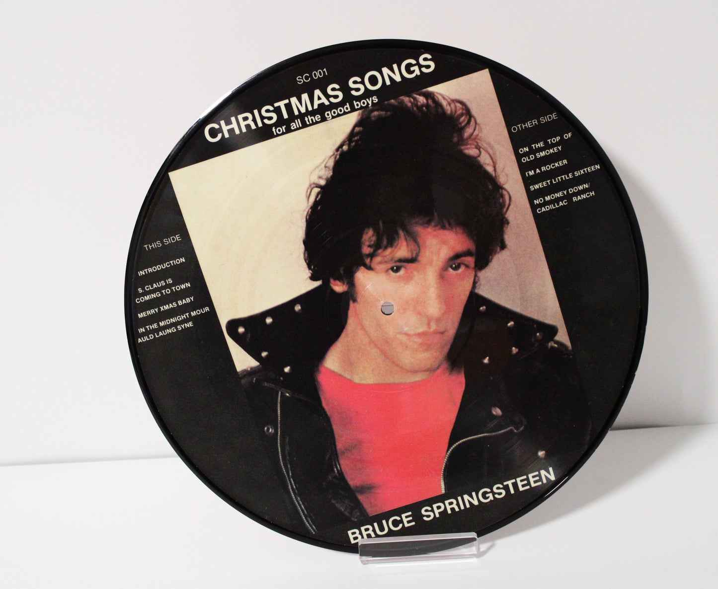 Bruce Springsteen - Christmas Songs For All The Good Boys - Picture Vinyl - Bootleg Unofficial