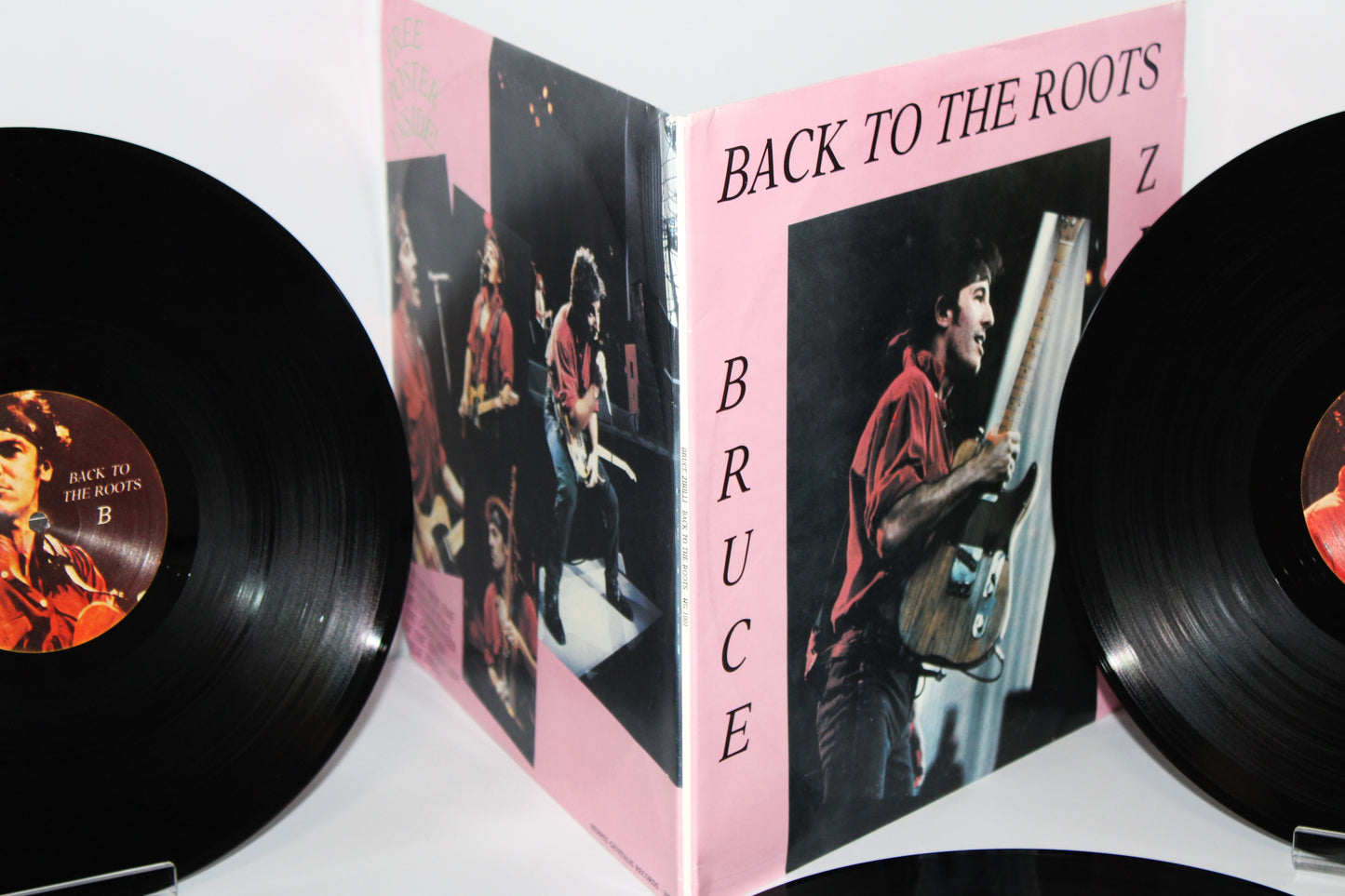 Bruce Springsteen - Back To The Roots - ZirIlli - Bootleg Vinyl 4 LP Set with POSTER! Live in Milan