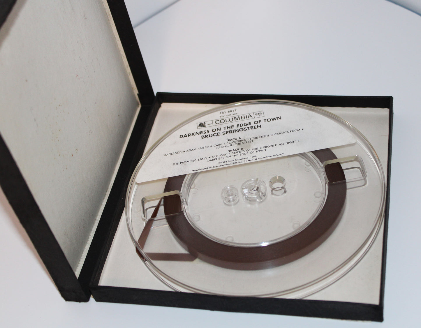 Bruce Springsteen ‎– Darkness On The Edge Of Town - Reel to Reel Tape - Original - Seal Affixed