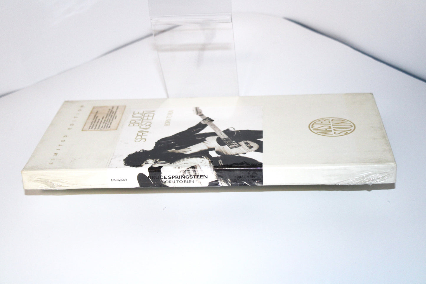 Bruce Springsteen SEALED Born to Run MasterSound Gold Disc, CD Long Box "Promo, Not For Sale"