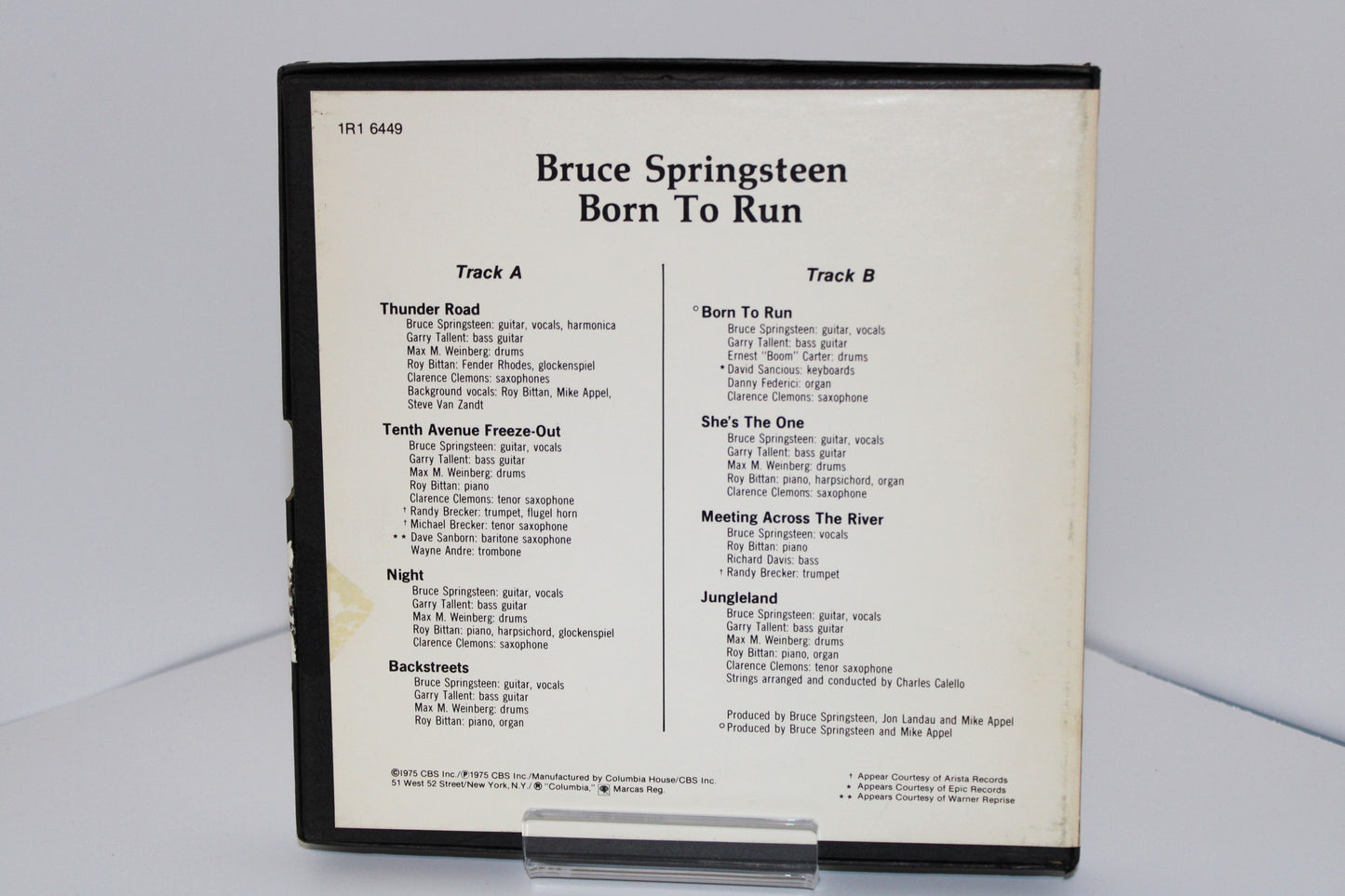 Bruce Springsteen ‎– BORN TO RUN - Reel to Reel - Tape Still Sealed - Original 1975 Collectible