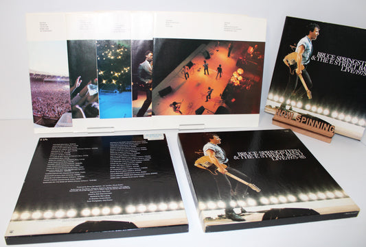 Bruce Springsteen & ESB - LIVE 1975-85 Complete Box Set of 5 LPs Vinyl PROMO BOX, Booklet, Inserts