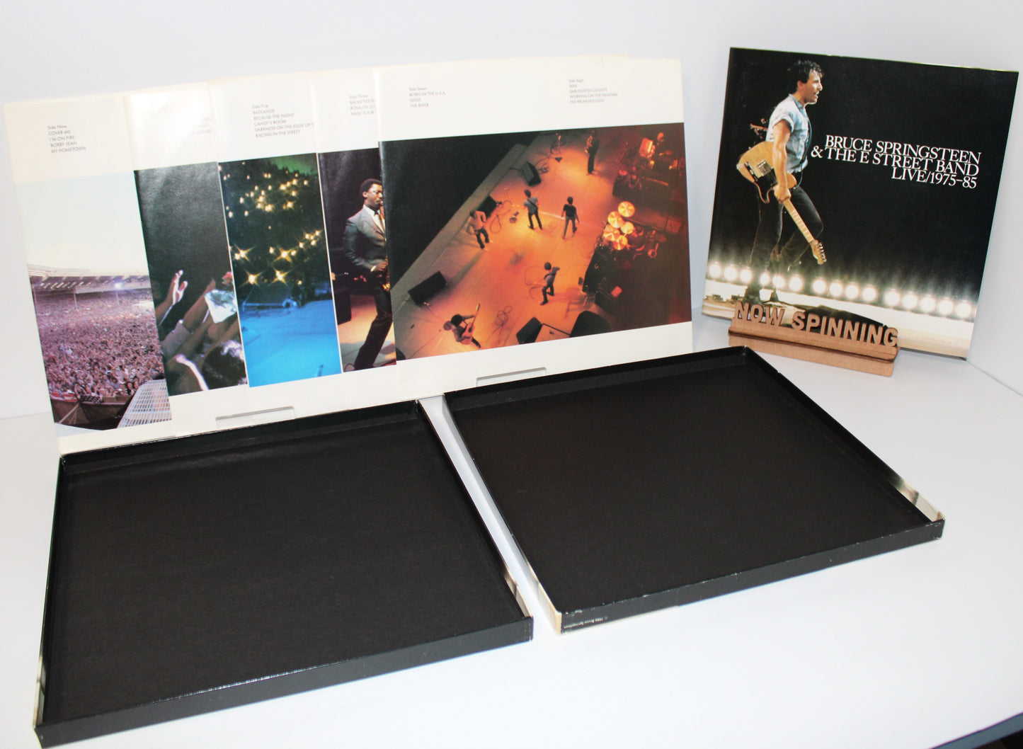 Bruce Springsteen & ESB - LIVE 1975-85 Complete Box Set of 5 LPs Vinyl PROMO BOX, Booklet, Inserts