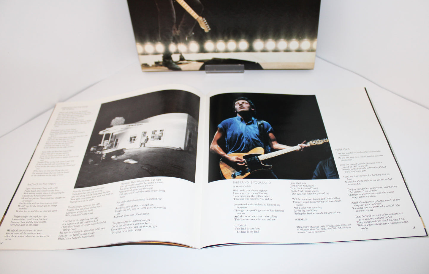 Bruce Springsteen & ESB - LIVE 1975-85 Complete Box Set of 5 LPs Vinyl PROMO BOX, Booklet, Inserts