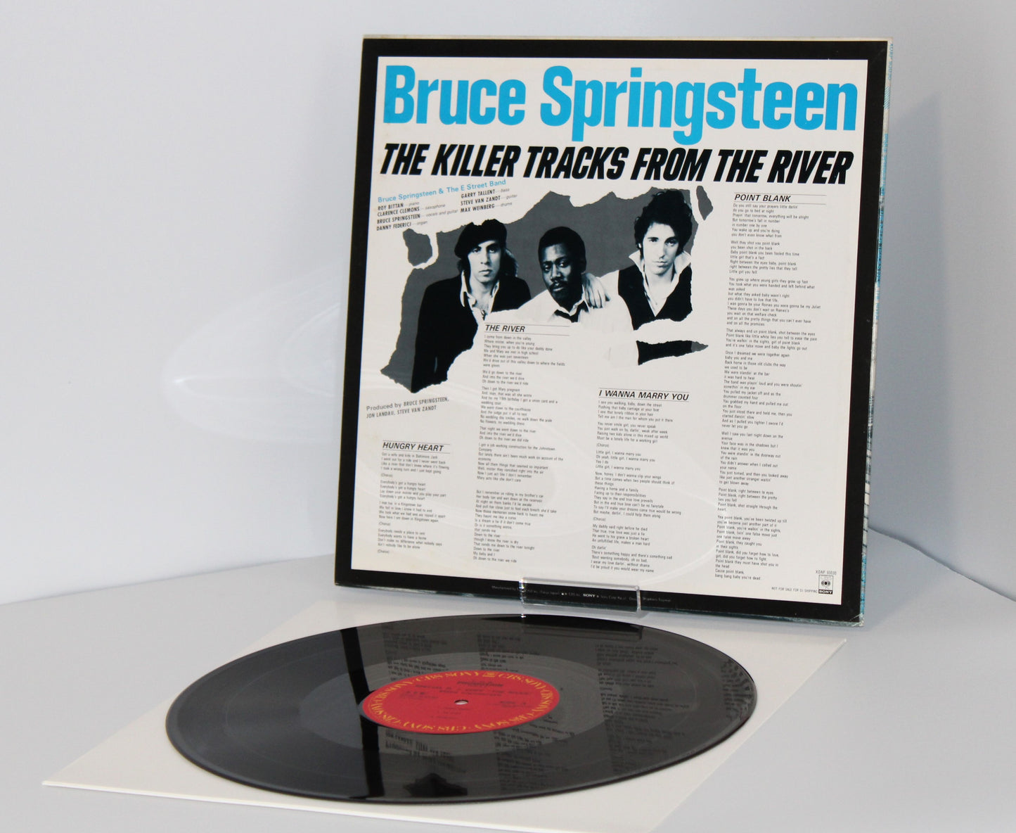 Bruce Springsteen - THE KILLER TRACKS FROM THE RIVER - Japan Promo 12" Vinyl Collectible