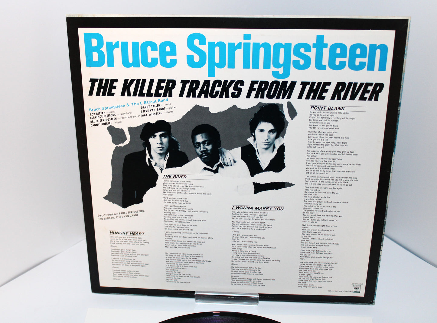 Bruce Springsteen - THE KILLER TRACKS FROM THE RIVER - Japan Promo 12" Vinyl Collectible